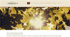 Desktop Screenshot of cambridgefunerals.co.nz
