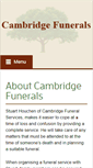 Mobile Screenshot of cambridgefunerals.co.nz